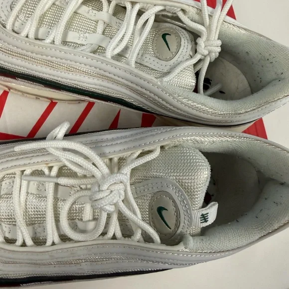 Nike Air Max 97 Cream and Black Sneakers - Picture 7 of 14